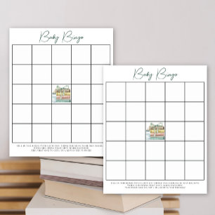 Lámina Nuevo Capítulo Ducha de bebé - Juego de Bingo