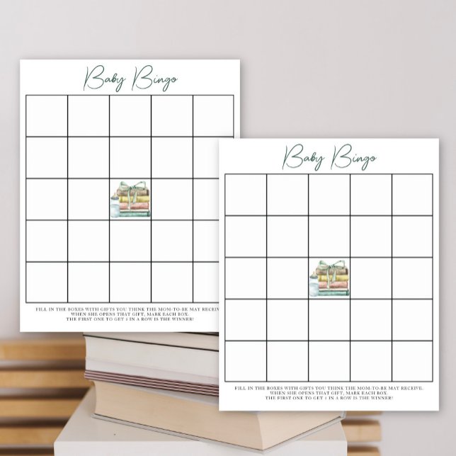 Lámina Nuevo Capítulo Ducha de bebé - Juego de Bingo (Subido por el creador)