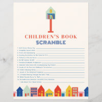 Nuevo niño en bloque juego de estribillo de libros