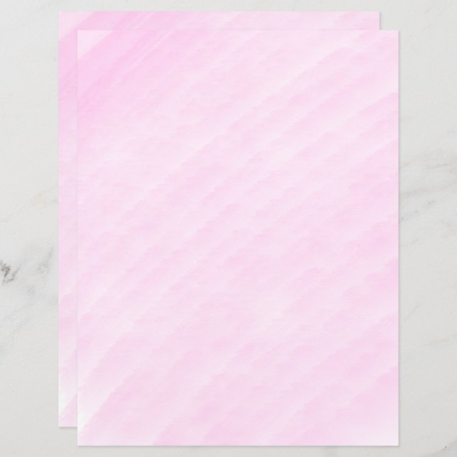 Lámina Nuevo papel de escritura de arte rosa (Anverso / Reverso)