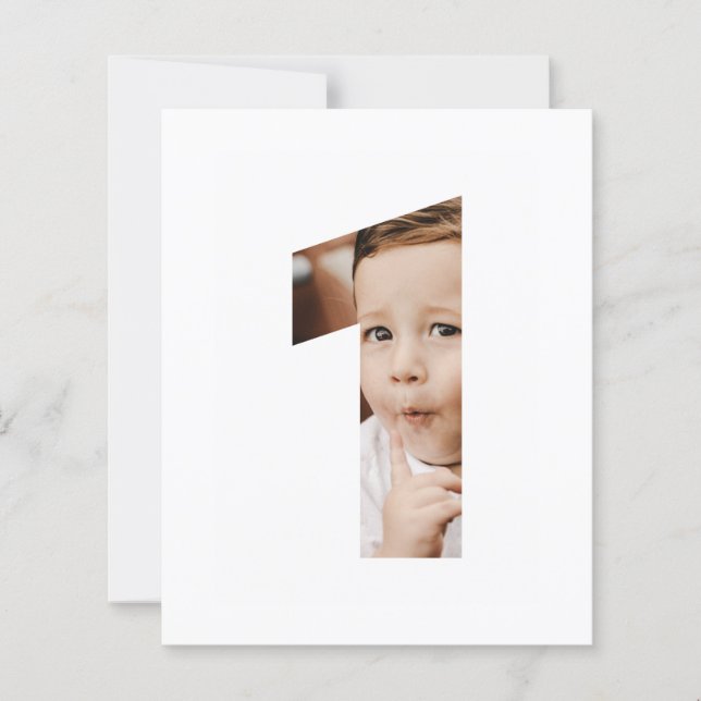 Lámina Número mínimo de foto del presupuesto Invitación d (Anverso)