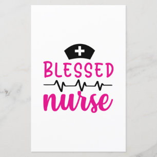 Lámina Nurse Gift   Enfermera bendita