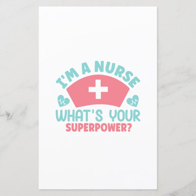 Lámina Nurse Gift | I Am A Nurse (Anverso)