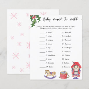 Lámina Nutcracker - Juego de bebés en todo el mundo