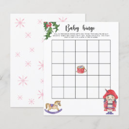 Lámina Nutcracker - Juego de bingo para baby shower