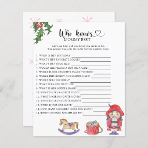 Lámina Nutcracker - Quién conoce mejor a mamá