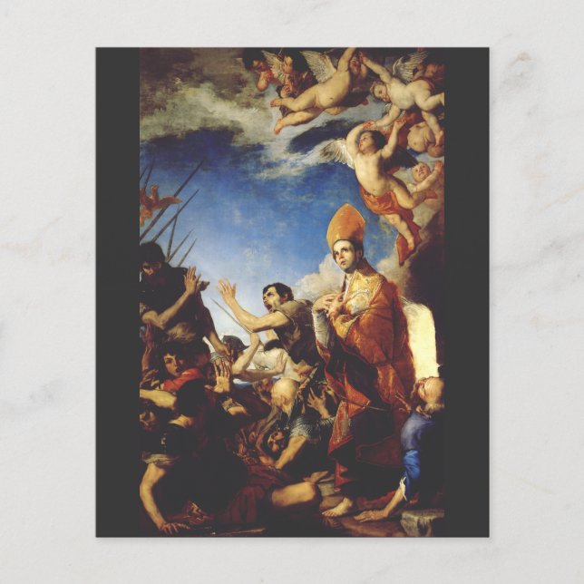 Lámina Obispo de San Januario de Benevento (Anverso)