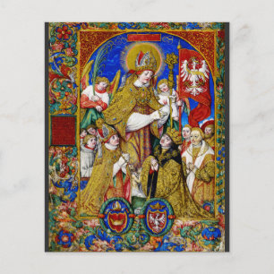 Lámina Obispo y mártir de San Stanislaus