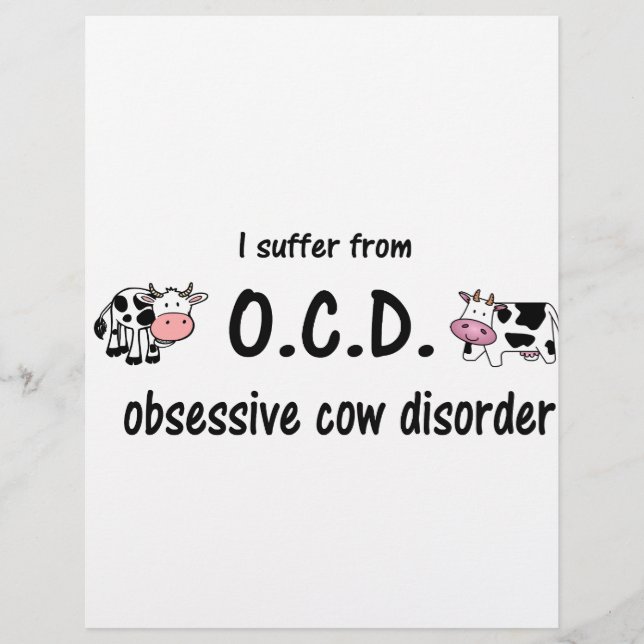 Lámina OCD Cow (Anverso)