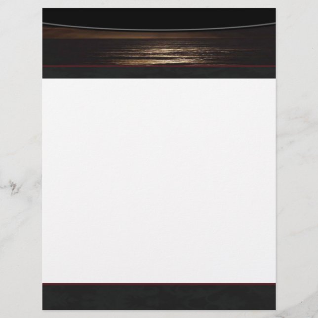 Lámina Ocean Letterhead (Anverso)