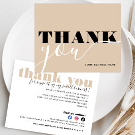 Lámina Ofertas de presupuesto Gracias Por Su Pedido