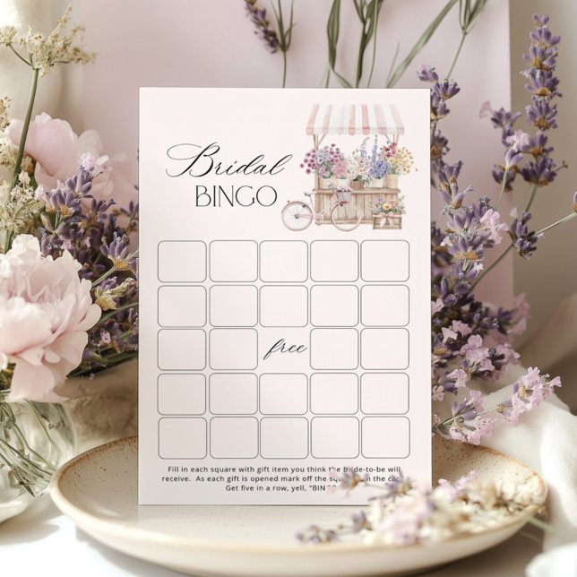 Lámina Off The Market bridal bingo Provence (Subido por el creador)