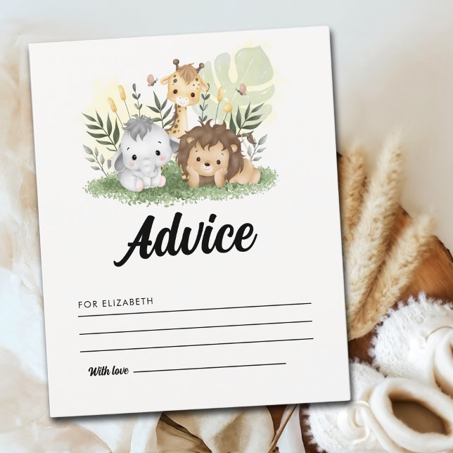 Lámina Oh Baby Jungle Baby Shower Boy (Subido por el creador)