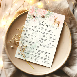 Lámina Oh calligrafía de invierno de ciervos juego de tri