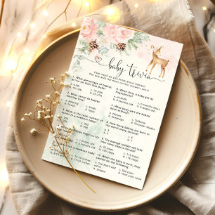 Lámina Oh calligrafía de invierno de ciervos juego de tri