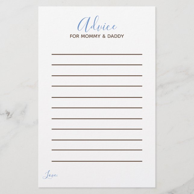 Lámina Oh Niño Pequeño Calabaza Cae Consejos de Baby Show (Anverso)