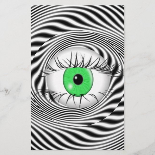 LÁMINA OJOS HIPNOTÓTICOS - HIPNOTISTA (Anverso)