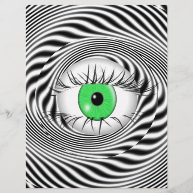 LÁMINA OJOS HIPNOTÓTICOS - HIPNOTISTA (Anverso)