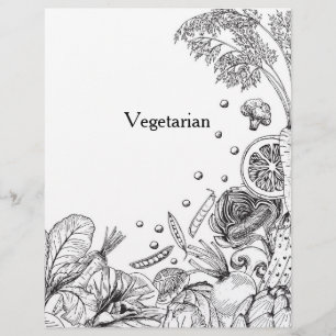 Lámina Ola de Vegetales Negros - Categoría de Receta
