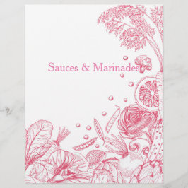 Lámina Ola de Vegetales Rosa - Categoría de receta