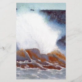 Lámina Ola oceánica