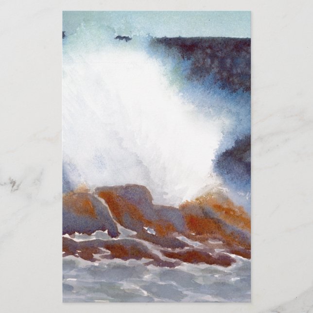 Lámina Ola oceánica (Anverso)