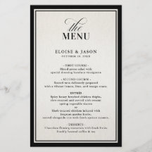 Old Money Modern Formal Black Luxury Chic Wedding