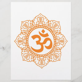 Lámina Om - Ohm - Símbolo Aum