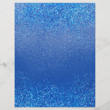 Opal Blue Shimmer Purpurina Dust Scrapbook Paper