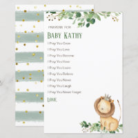 Oraciones florales de Prince Lion Greenery para el