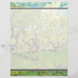 Lámina Orchard en Blossom, Vincent van Gogh.