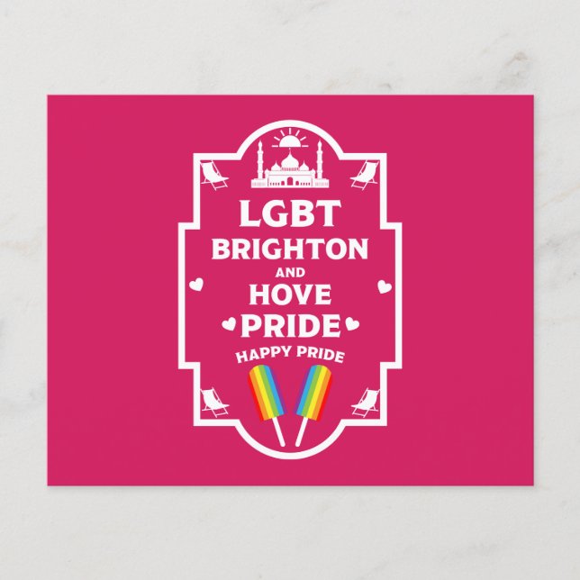 Lámina Orgullo Gay Brighton (Anverso)