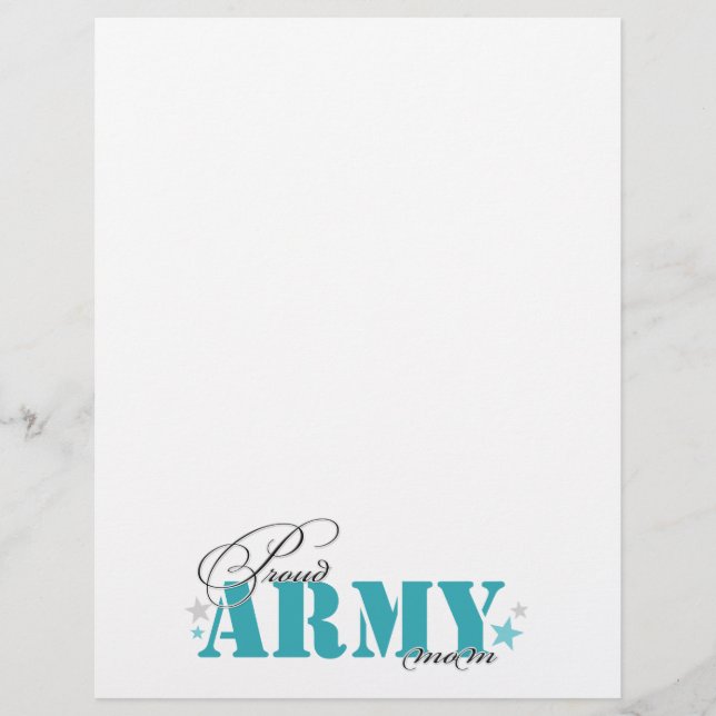 Lámina Orgullosa mamá del Ejército (Anverso)