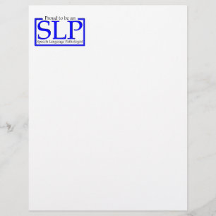 Lámina Orgulloso de ser un SLP