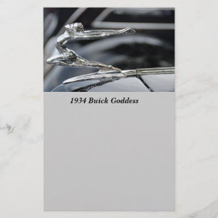 Lámina Ornamento de la Caod de la Diosa de Buick 1934