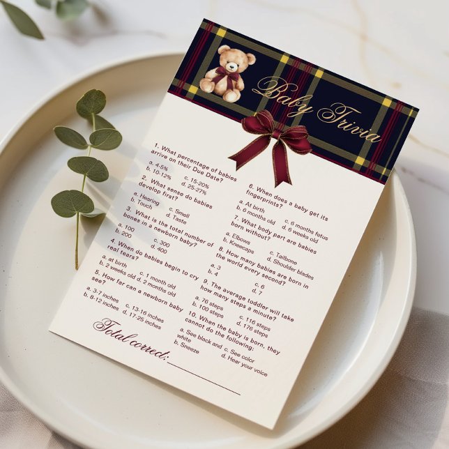 Lámina Osito de peluche de franela roja para bebes Juego  (Subido por el creador)