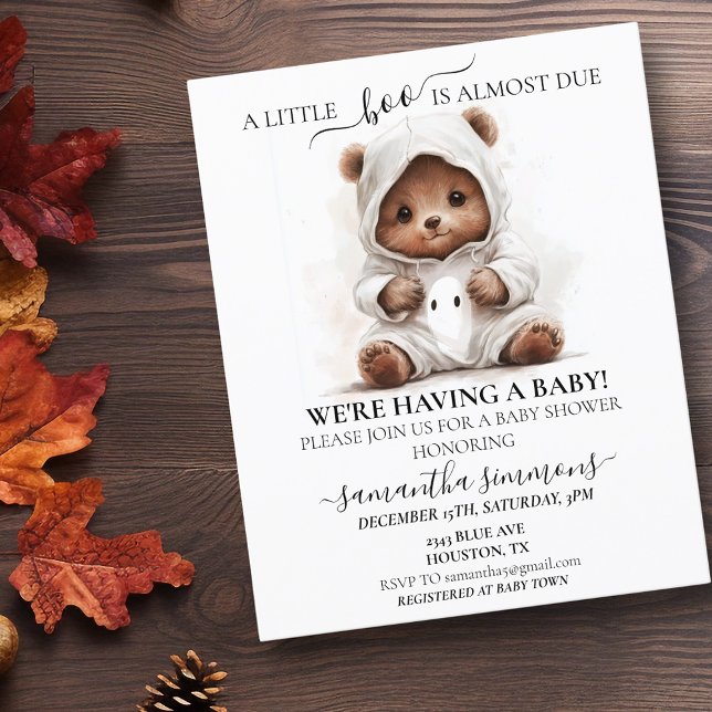 Lámina Oso de bebé fantasma pequeño (Subido por el creador)