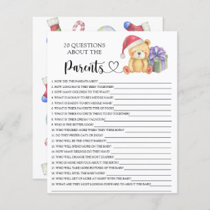 Lámina Oso de peluche - juegos sobre los padres