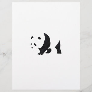 Lámina Oso panda grande