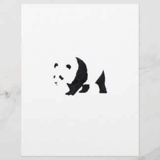 Lámina Oso panda grande