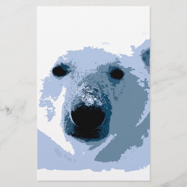 Lámina Oso polar (Anverso)