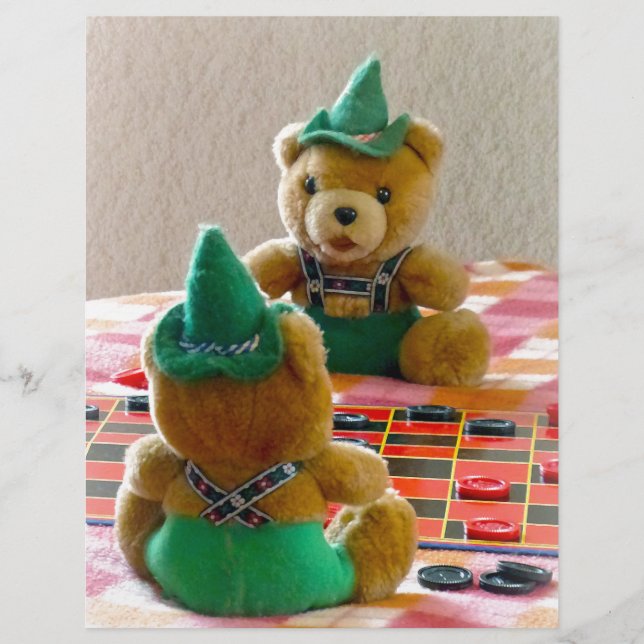 Lámina Osos de peluche (Anverso)