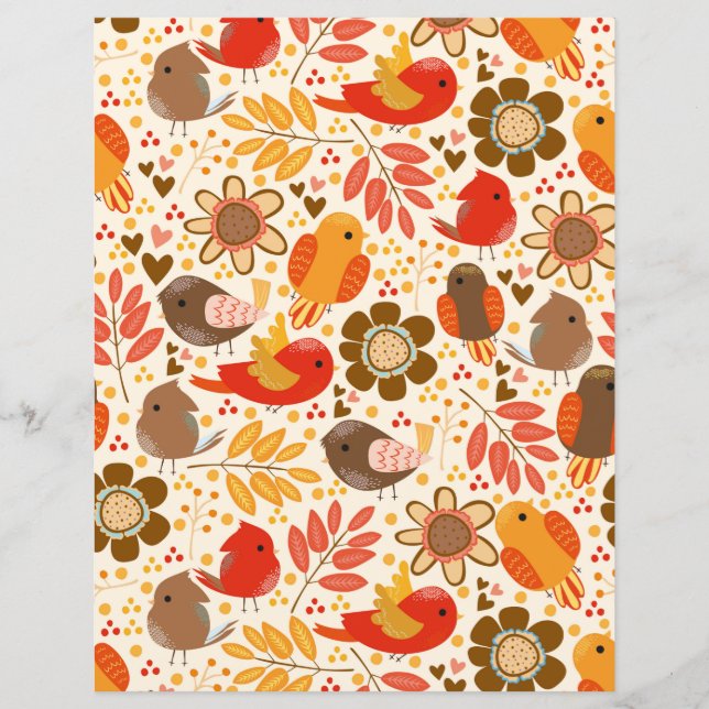 Lámina Otoño caprichoso (Anverso)