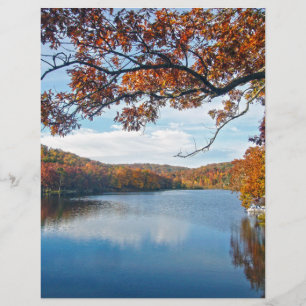 Lámina Otoño en el lago Killarney
