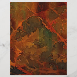 Lámina Otoño Profundo Tierra Rica Abstracto