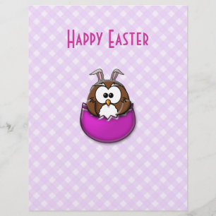 Lámina Oveja de Pascua - rosa