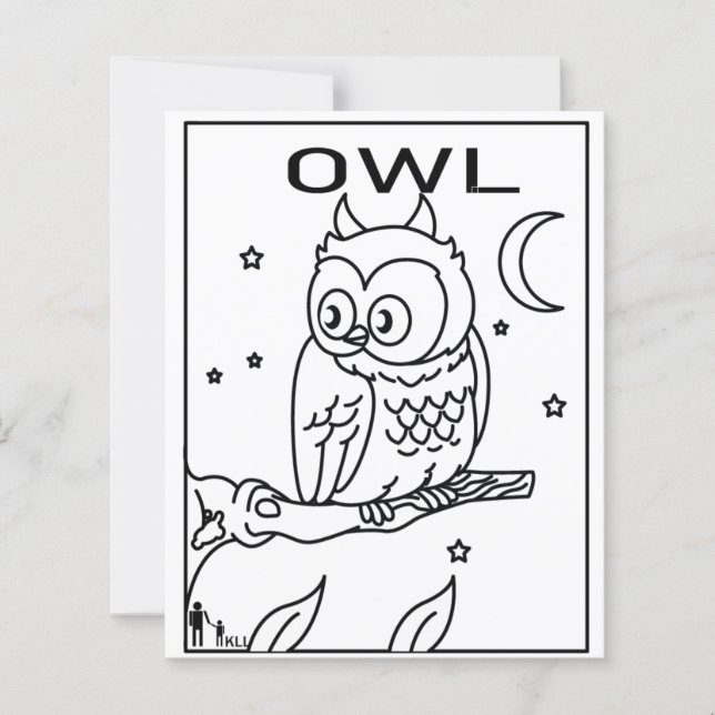 LÁMINA OWL NOCTURNO (Anverso)