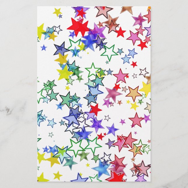 Lámina padrão com estrelas (Anverso)