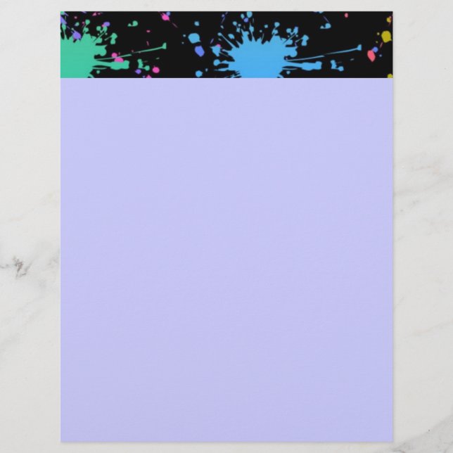 Lámina Paint Splash (Anverso)