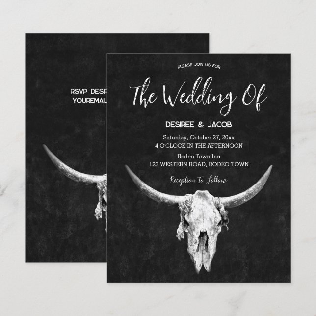 Lámina País Occidente Presupuesto para el cráneo de toros (Anverso / Reverso)